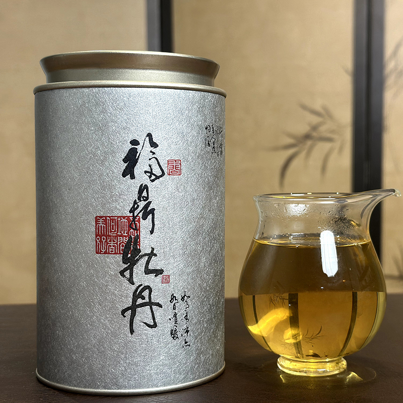 21年白牡丹正宗福鼎白茶50g罐装