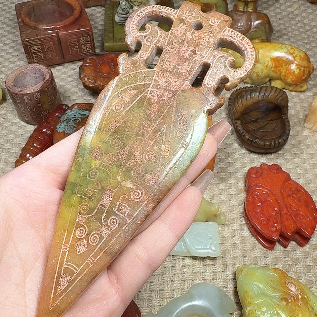 白玉菩提吊坠挂件