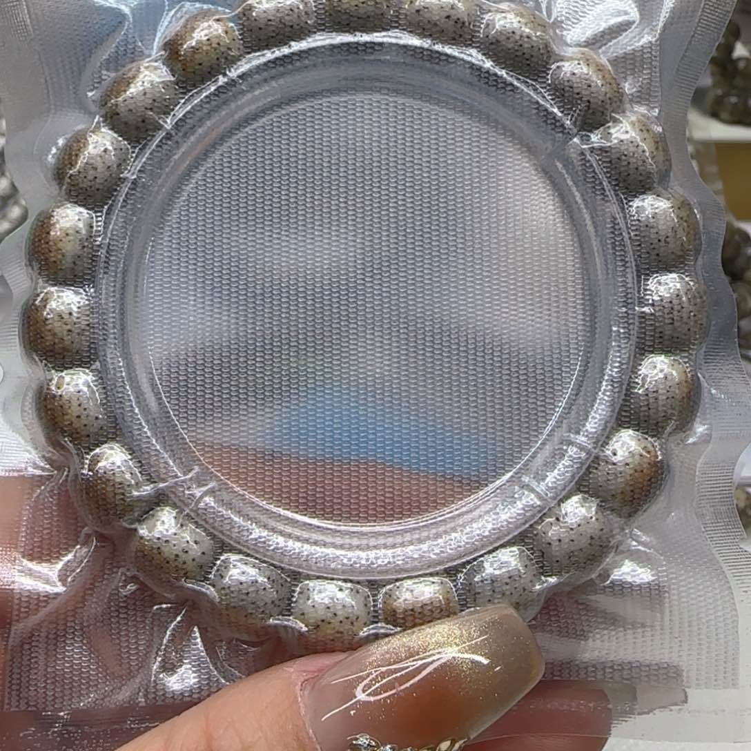 星月菩提手串53高端火烧云星月菩提1.0桶单圈