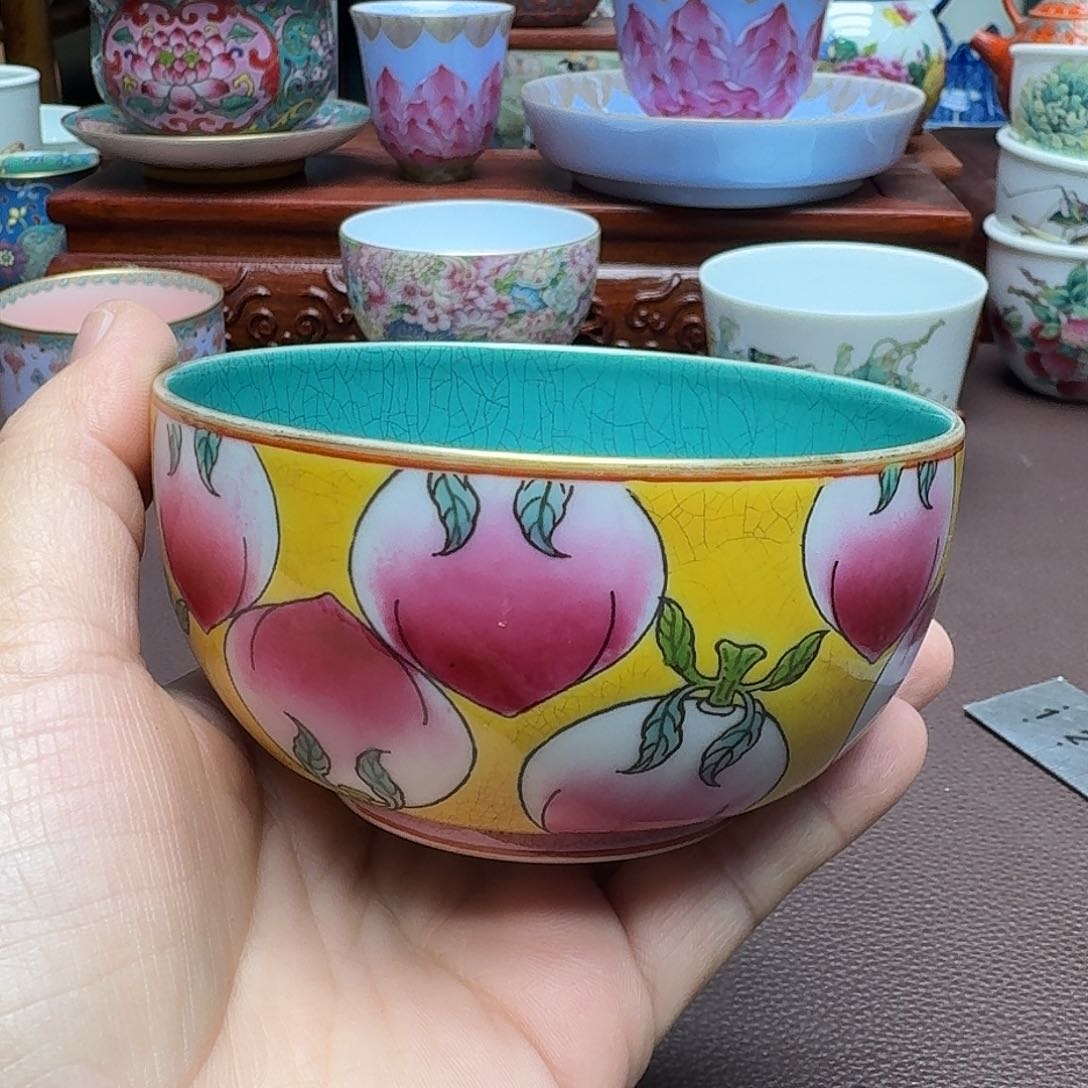 瓷片景德镇仿古手工制作精品展示