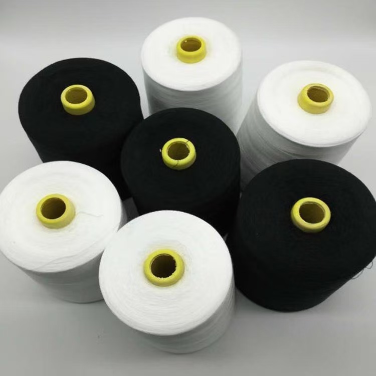 402规格大卷缝纫线平车线黑白两色适合家用缝纫机超大卷缝纫线