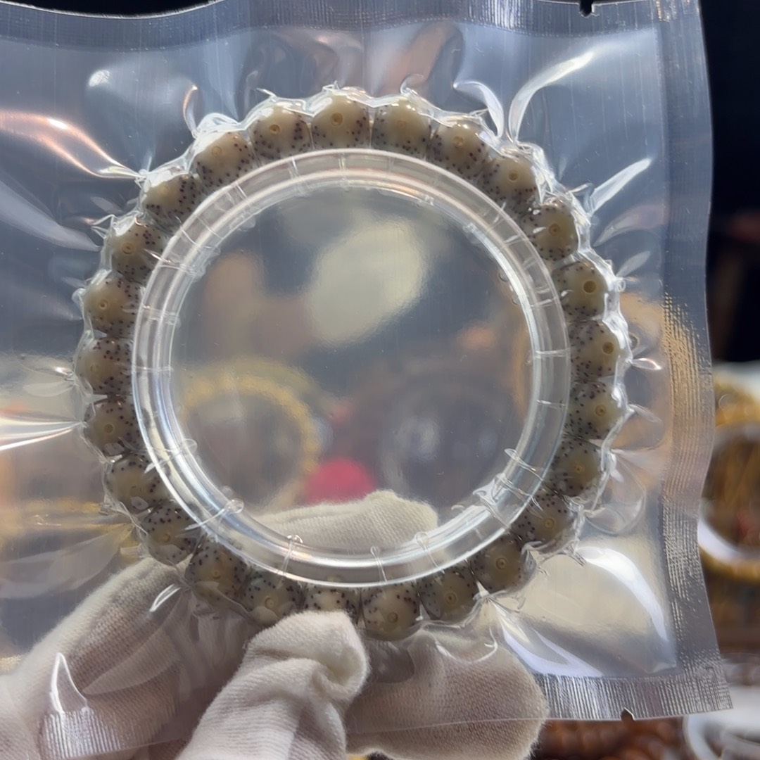 星月菩提手串直切鼓珠