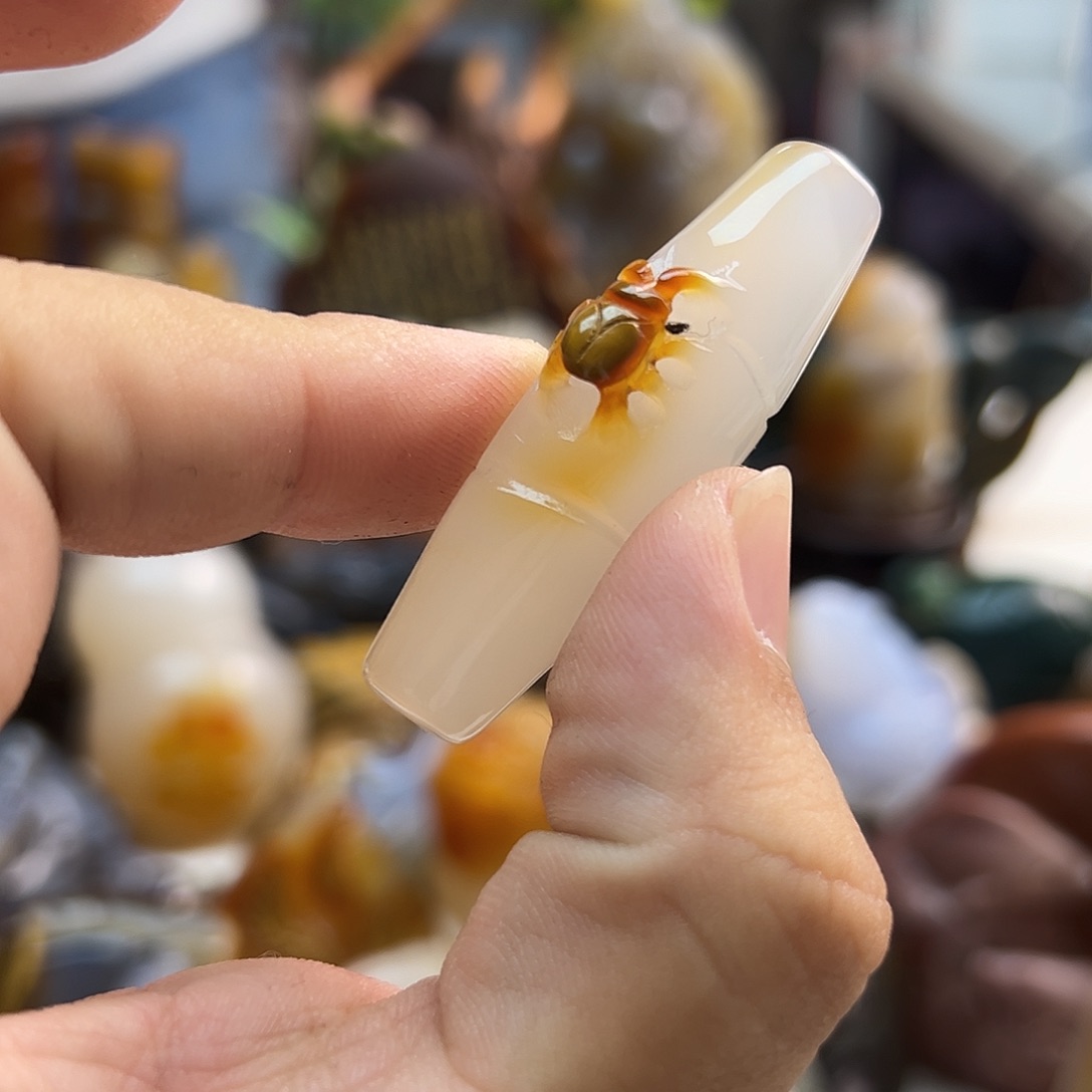 玛瑙/玉髓未镶嵌颈饰