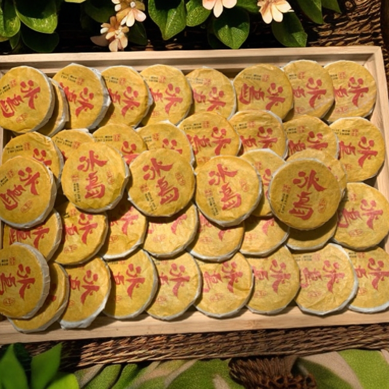 25年明前春【冰岛坝歪核心区】古树头春8克手工圆片（香甜柔润）