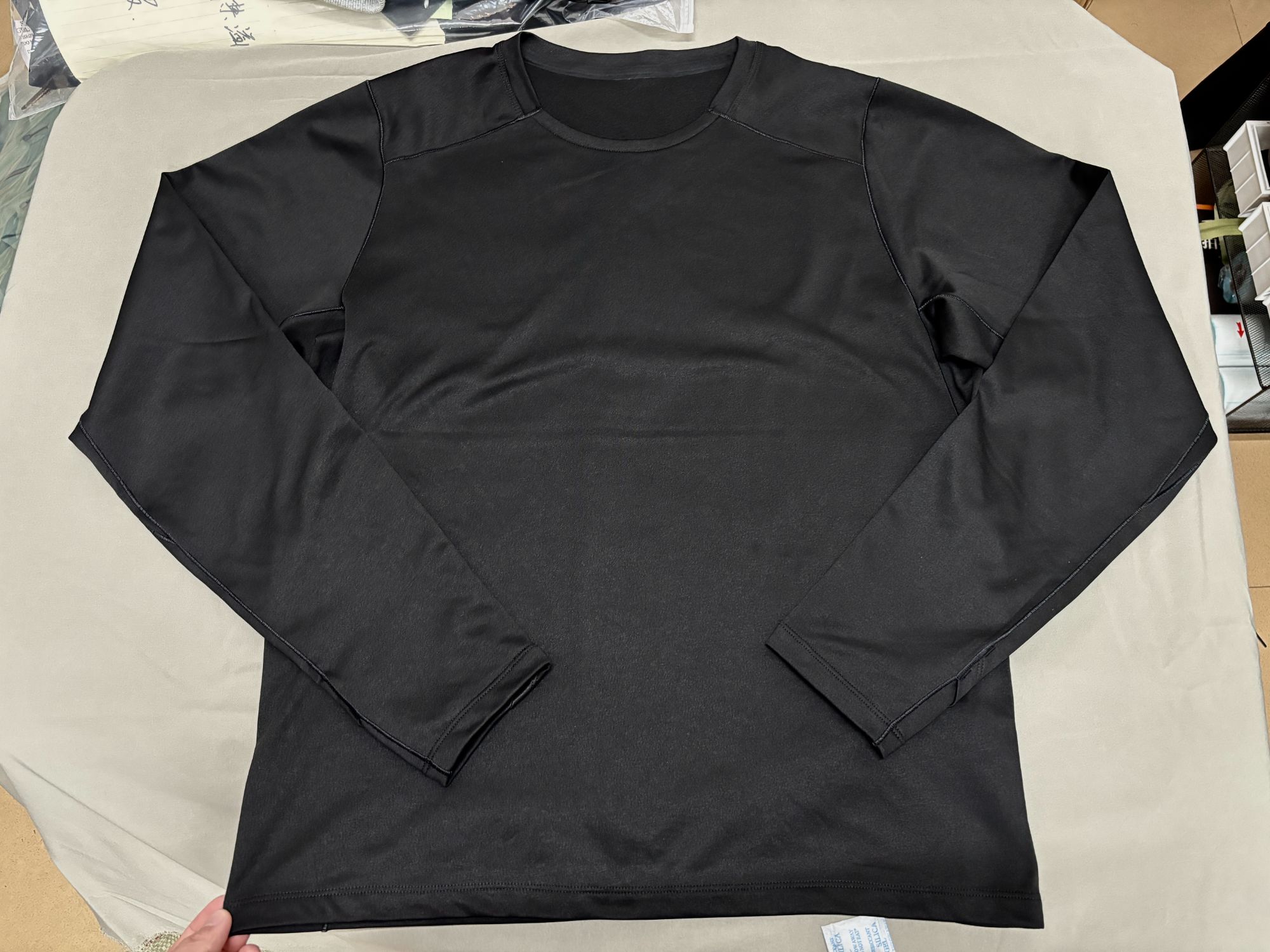 DRIFT HILL索罗娜认证速干保暖单向导湿长袖T恤打底衫运动户外