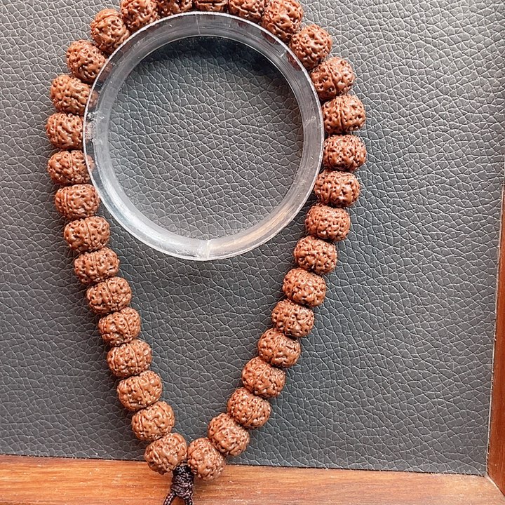 峰***转金刚菩提手串地表平细手持