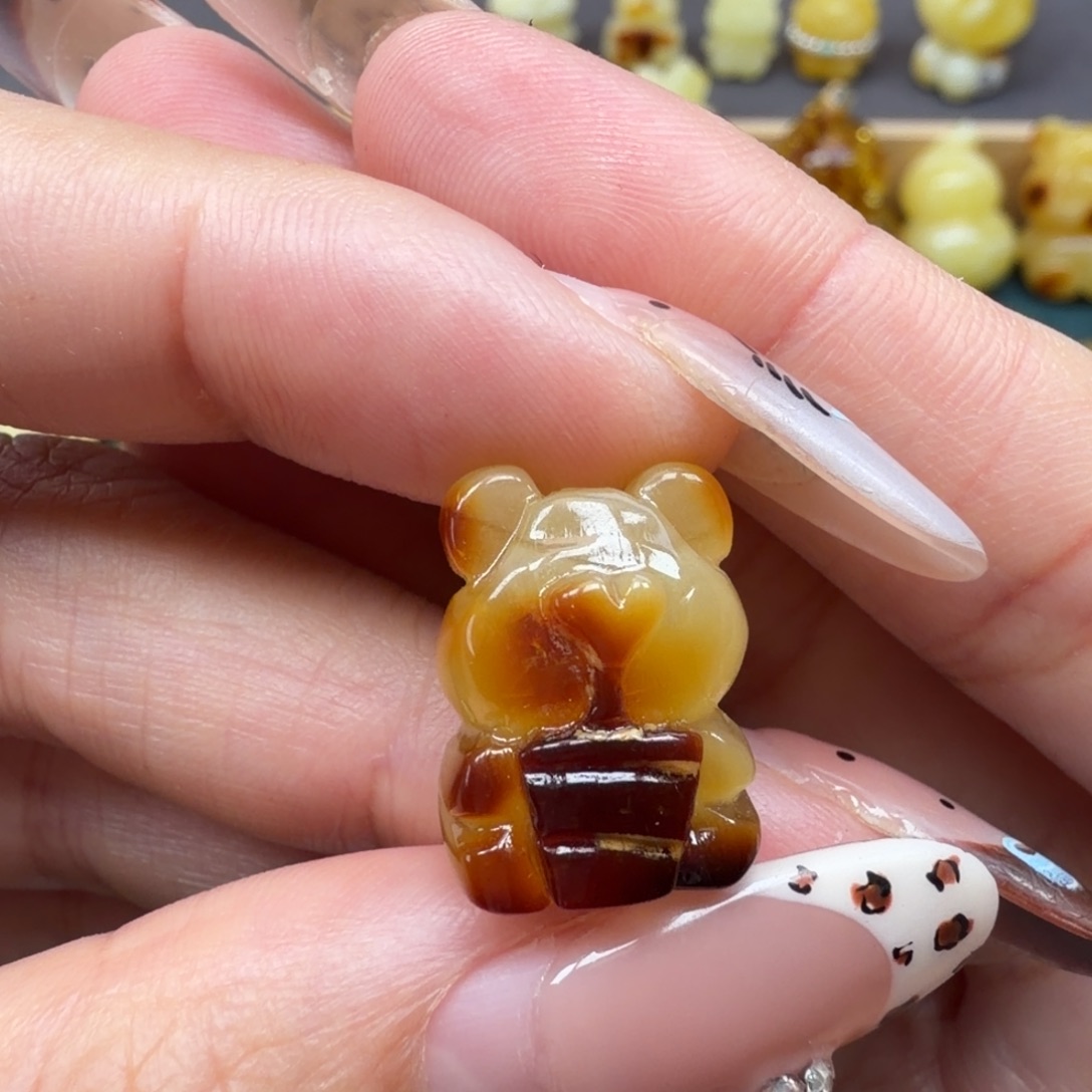 琥珀未镶嵌裸石蜜蜡