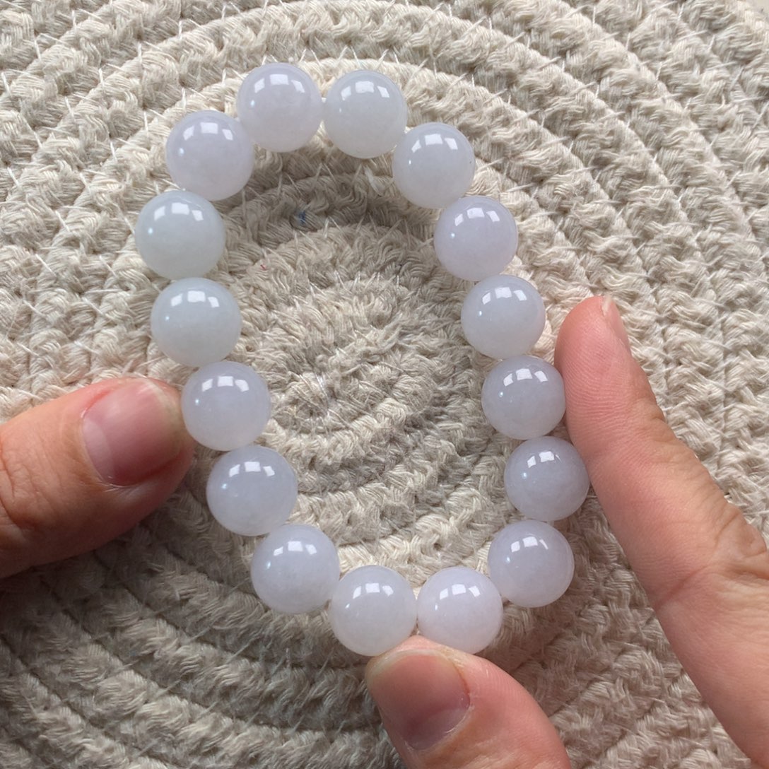 翡翠未镶嵌颈饰天然翡翠卡12手串定金