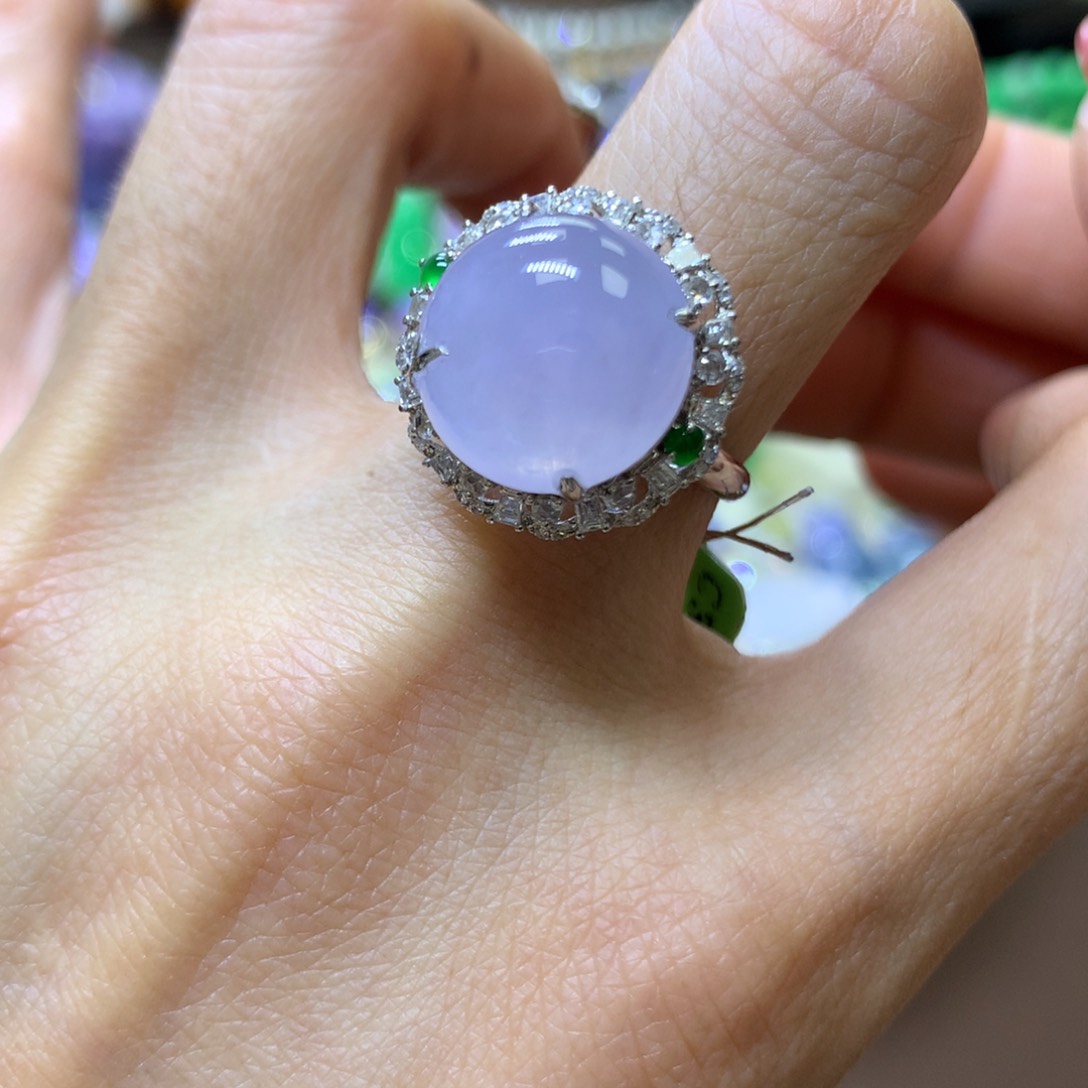 【闪购商品】翡翠颈饰18K金镶嵌翡翠