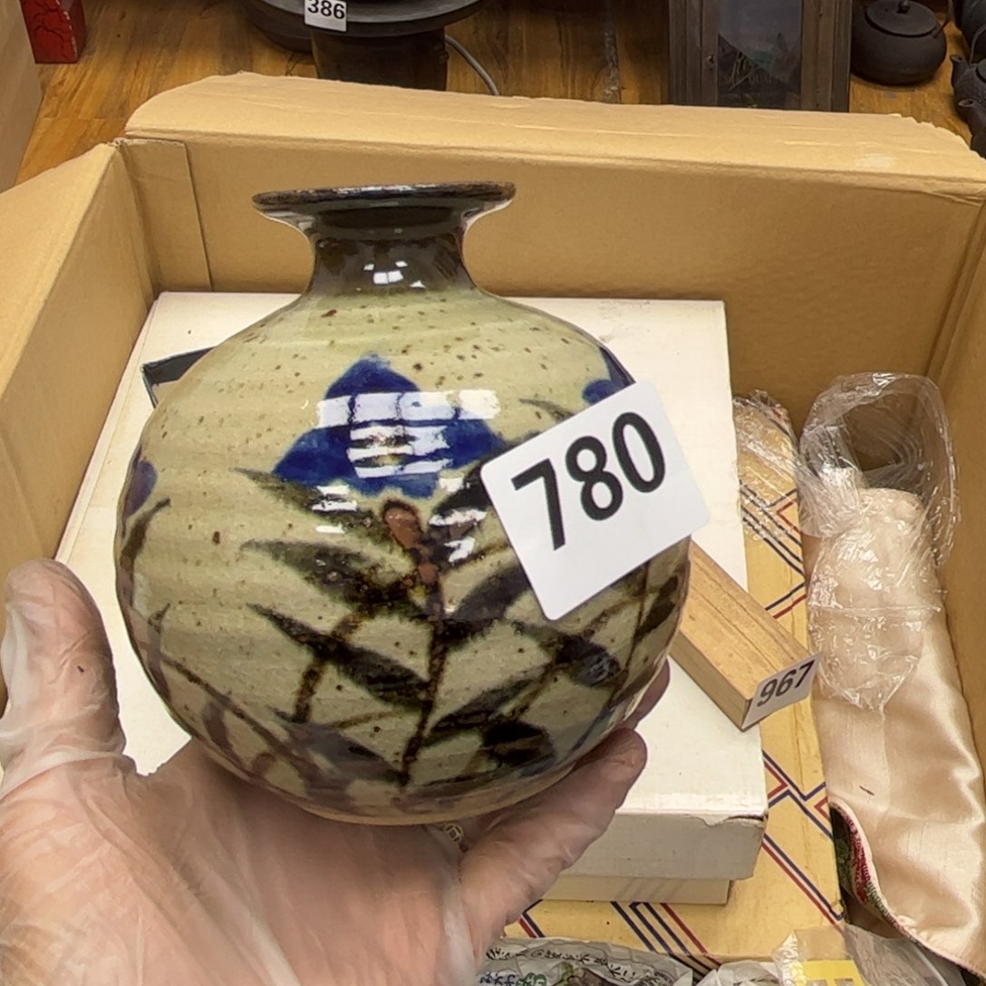 瓷片摆件工艺品摆件666 