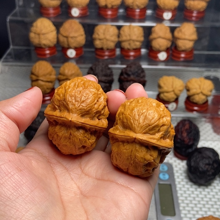 文玩核桃把件玄武大帝13