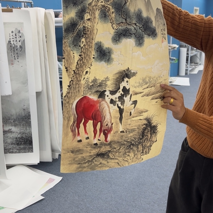 国画国画纯手绘作品欣赏