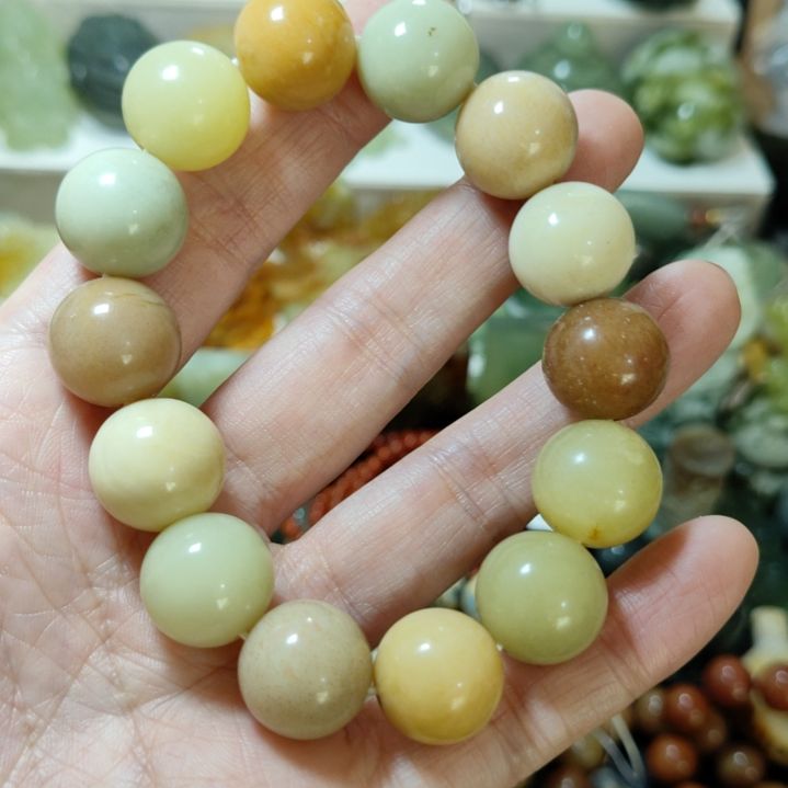 岫玉手串款式未镶嵌