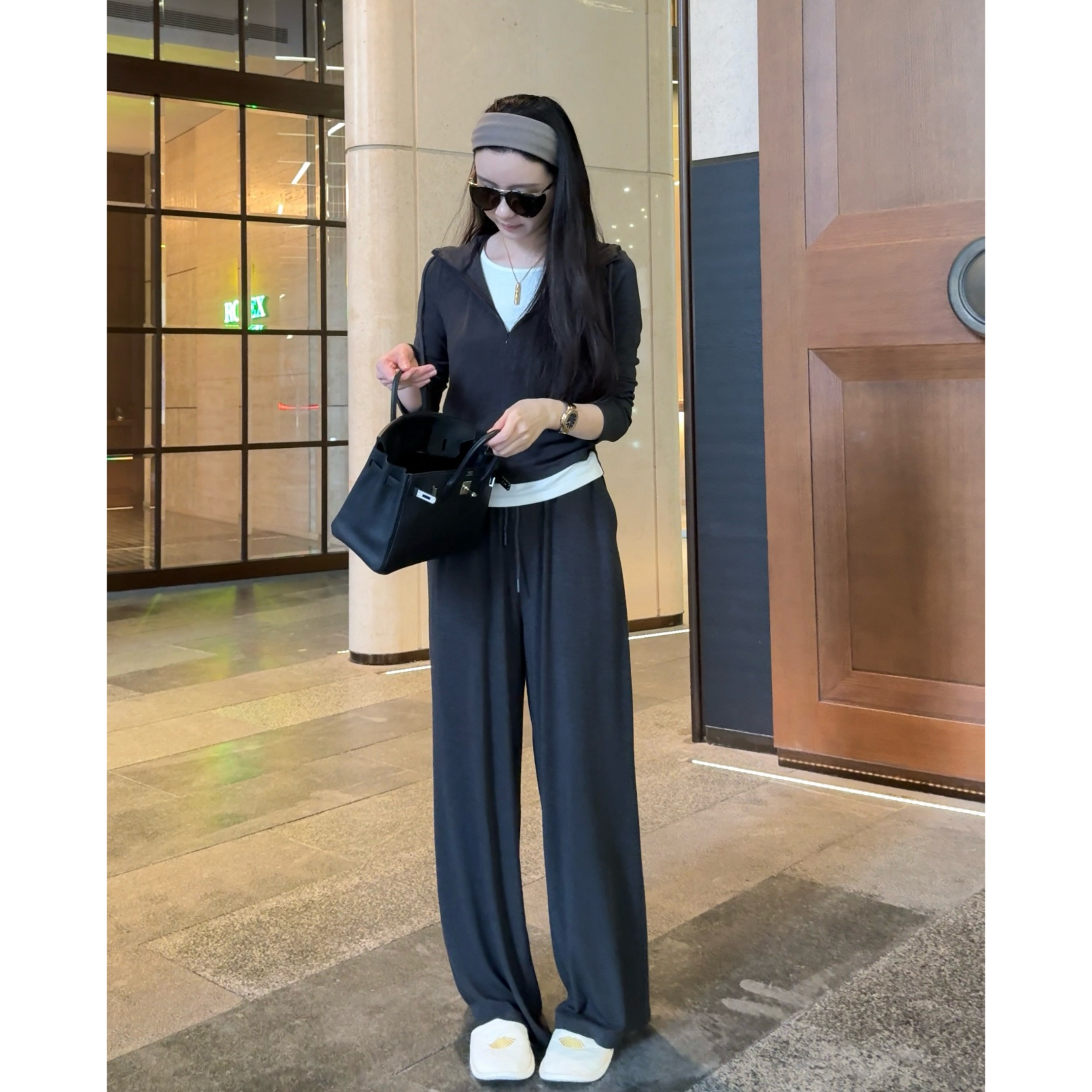 Zwinnie/詹维尼【舒服套装】慵懒感显瘦气质款秋冬套装 GHZ202512