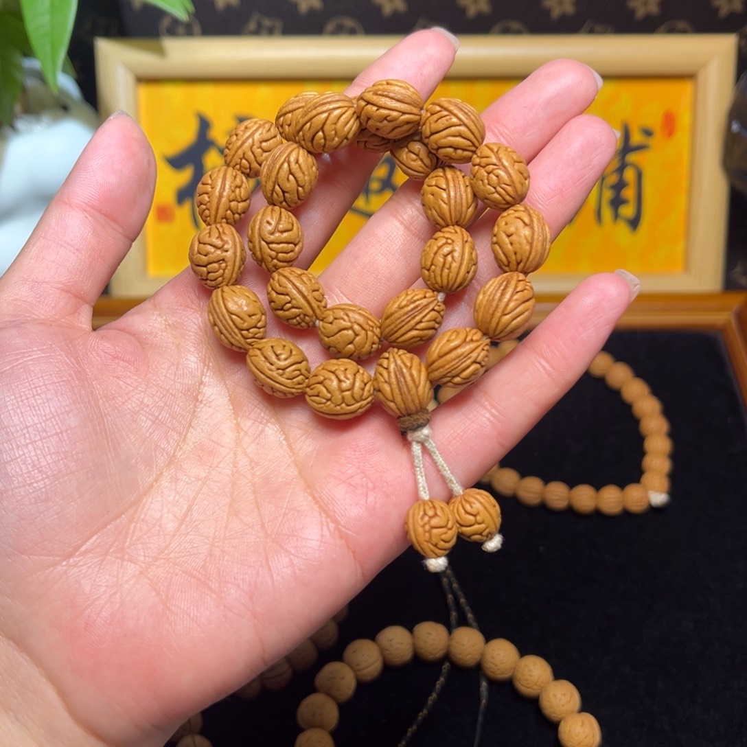 用***1手串/手链核桃大肠纹手持