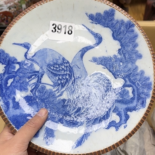 瓷片昊*1摆件工艺品瓷器摆件777 