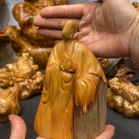 柏木（崖柏）呱*崖柏根雕