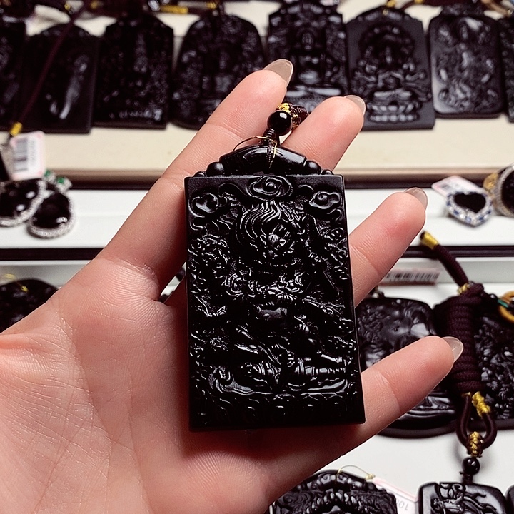 天然缅料A货大黑天A609