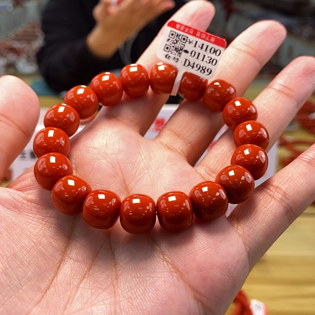 南红玛瑙12mm（多样性发一）未镶嵌