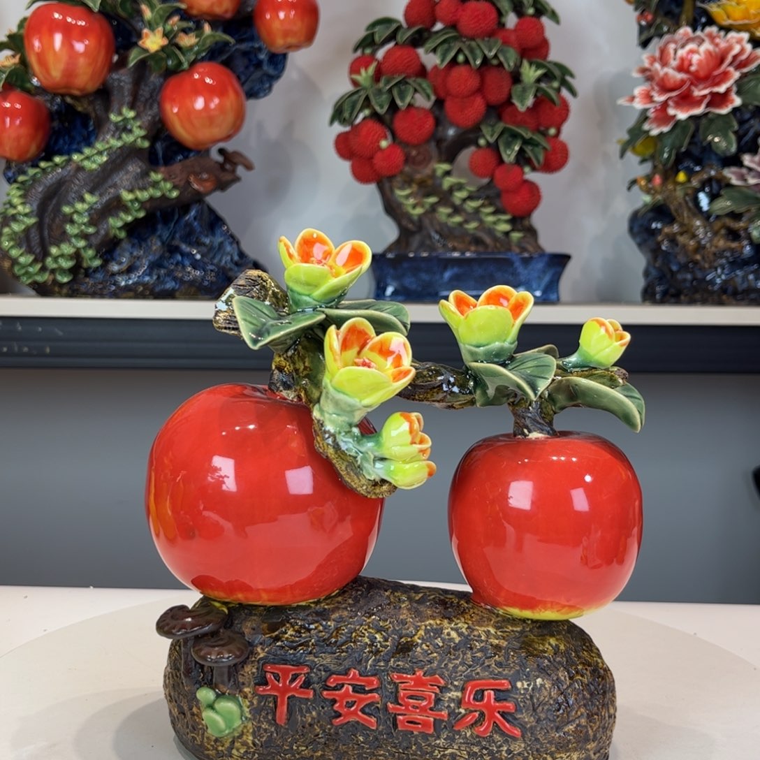 陶瓷平安喜乐长20高24