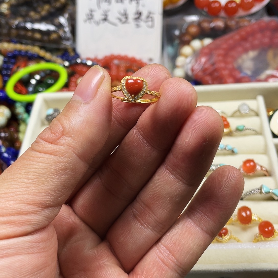 达***团玛瑙/玉髓未镶嵌手链54073