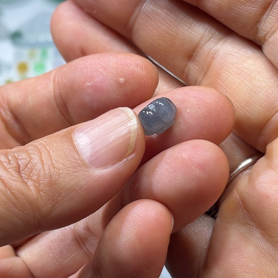 定制翡翠未镶嵌莲花