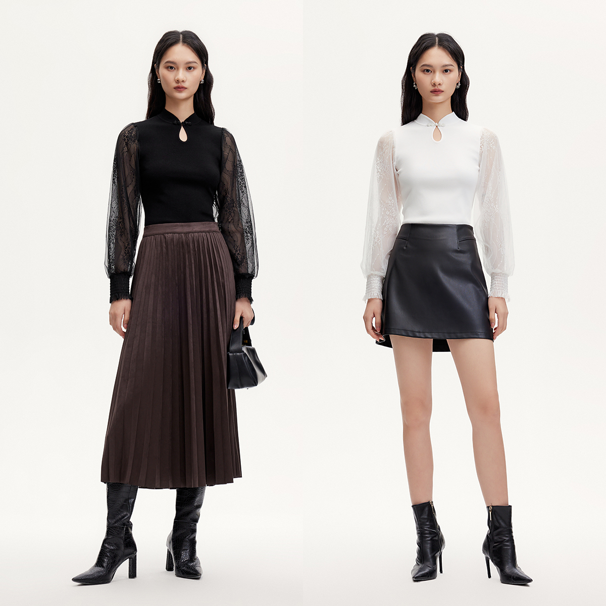 Vero Moda针织衫气质【梦华录】镂空盘扣新中式流光风324324068