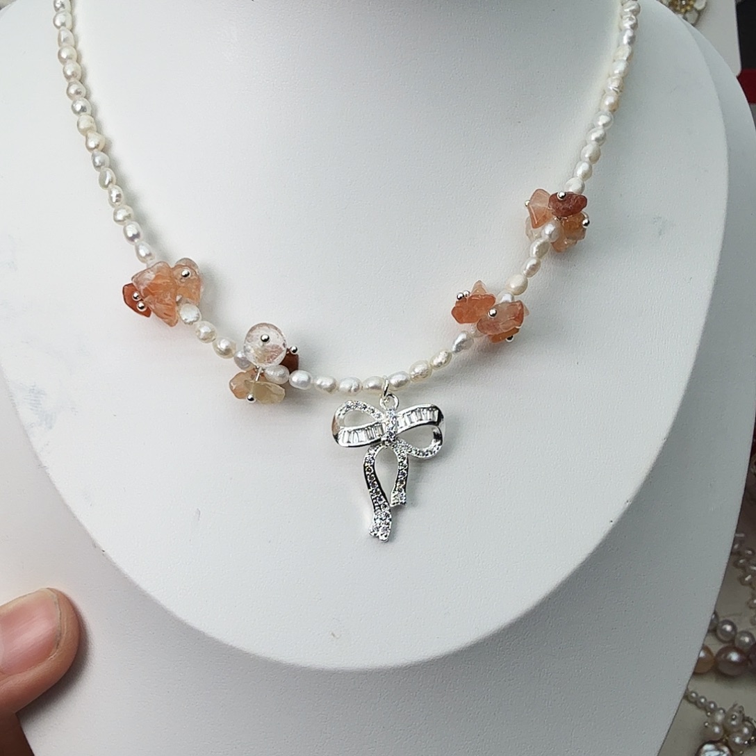 颈饰未镶嵌淡水珍珠