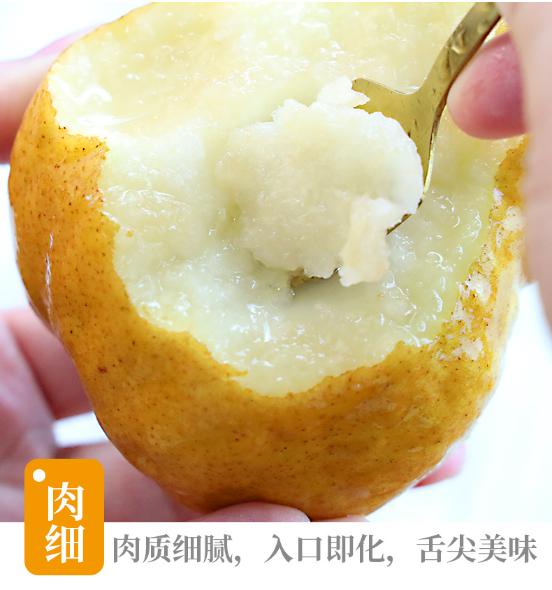 烟台丑梨中华丑梨软糯多汁滋润皮薄新鲜水果莱阳梨啤梨太婆冻