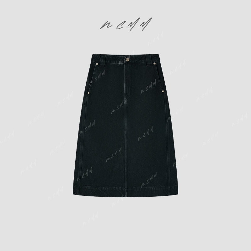 NCMM匠音夫妇「你听得到」耐穿耐搭的黑牛半裙来啦 SQ1047