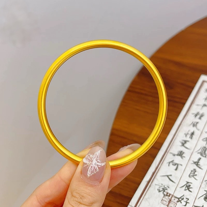 足银手镯 手镯 5mm古法传承手镯女款时尚百搭