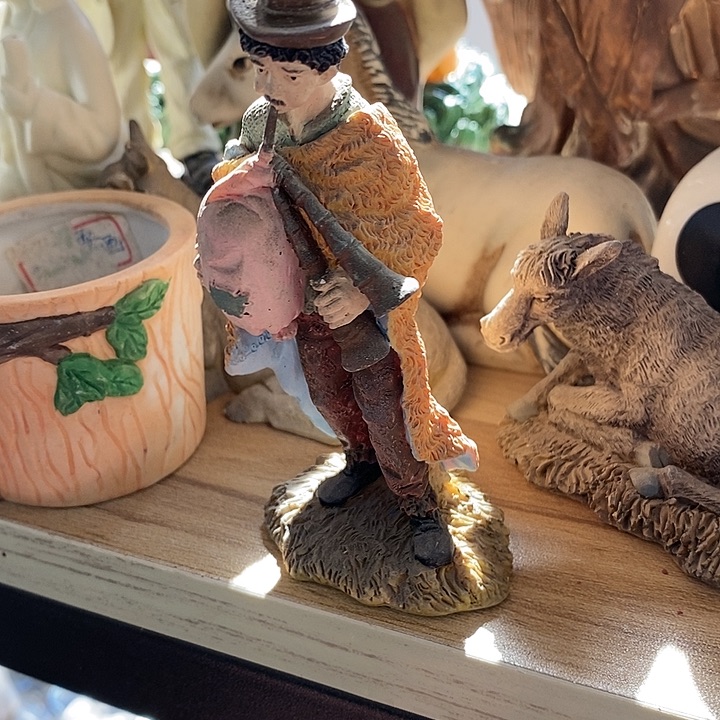 摆件一****田陶瓷树脂家居摆件微瑕