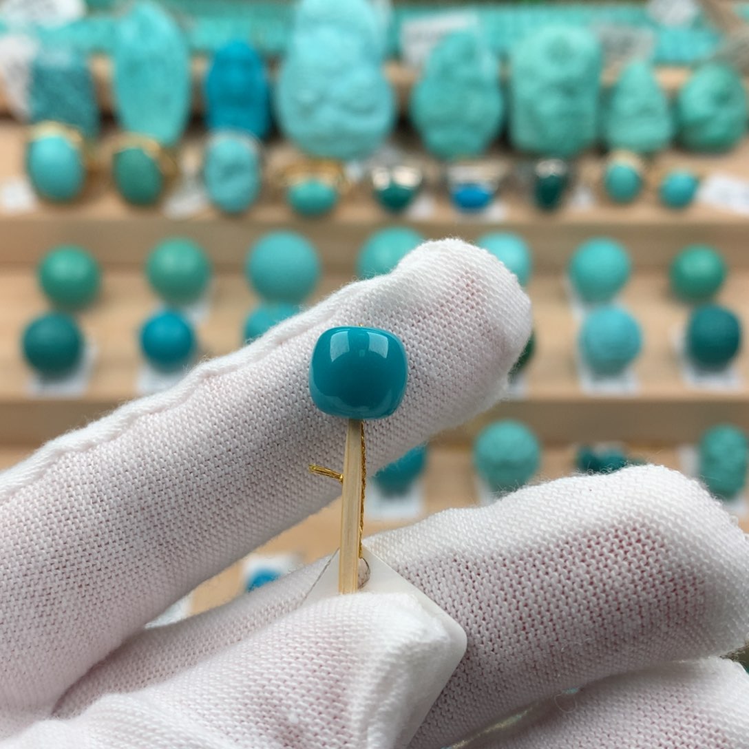 绿松石配饰未镶嵌9.0-8.6