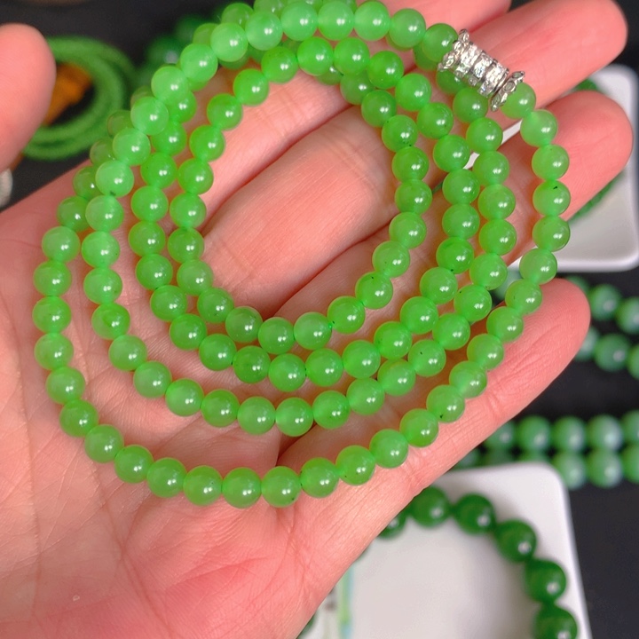 和田玉（碧玉）未镶嵌颈饰