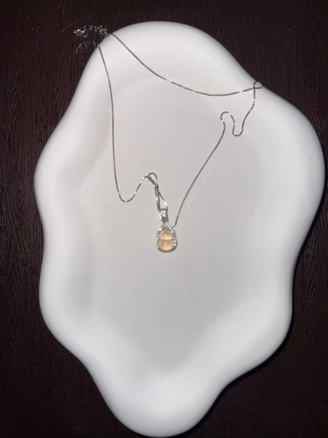 合金项链 少女风新中式珠宝气质法式