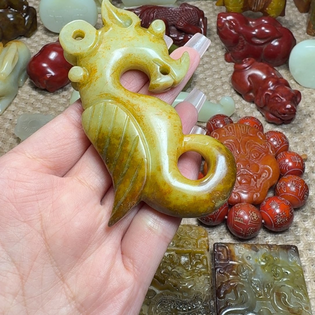 白玉菩提吊坠挂件