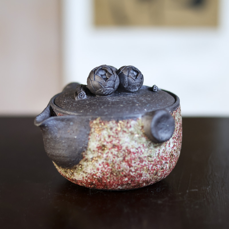 【九姐爱喝茶】 宝瓶 茶壶（红）（高越S0541）