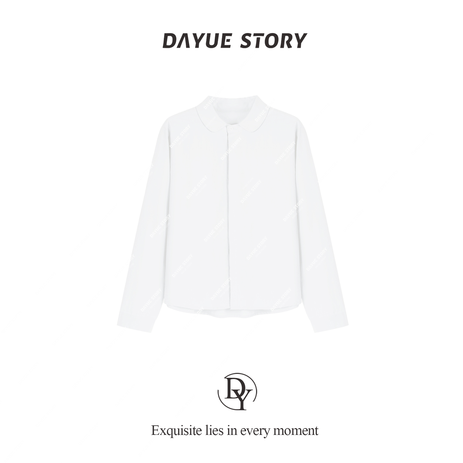 DAYUE家【治愈色】超柔肤感 日杂风设计感 温柔宽松长袖衬衣女