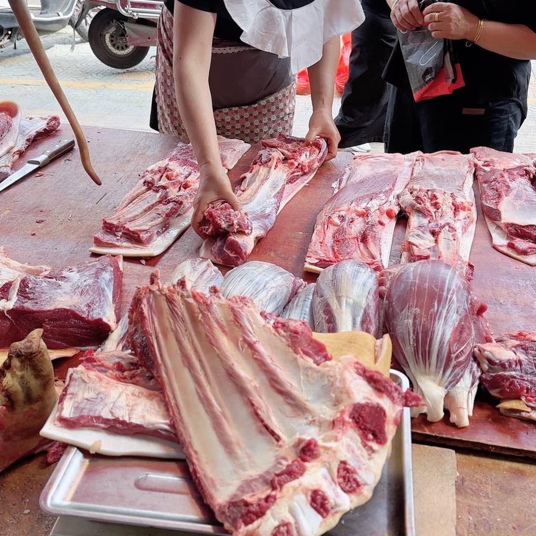 中国大陆包装京东牛腩+牛排