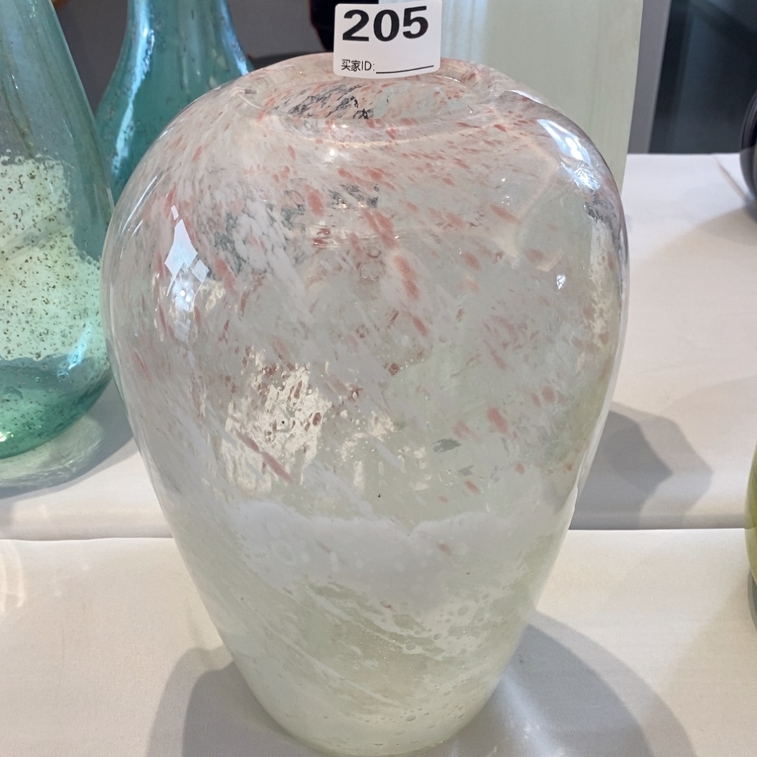勇***）手工古法琉璃花器