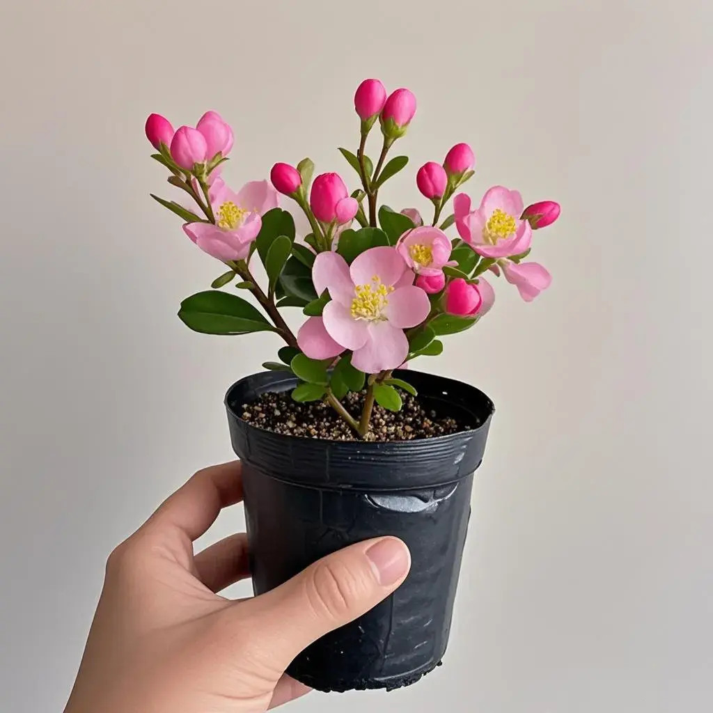 耐寒耐热四季开花海棠青杨阳台花卉基地直供精品禅意盆栽