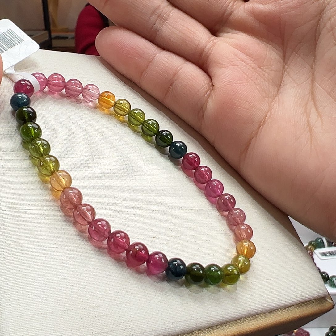 碧玺手串未镶嵌5.3mmmmmm