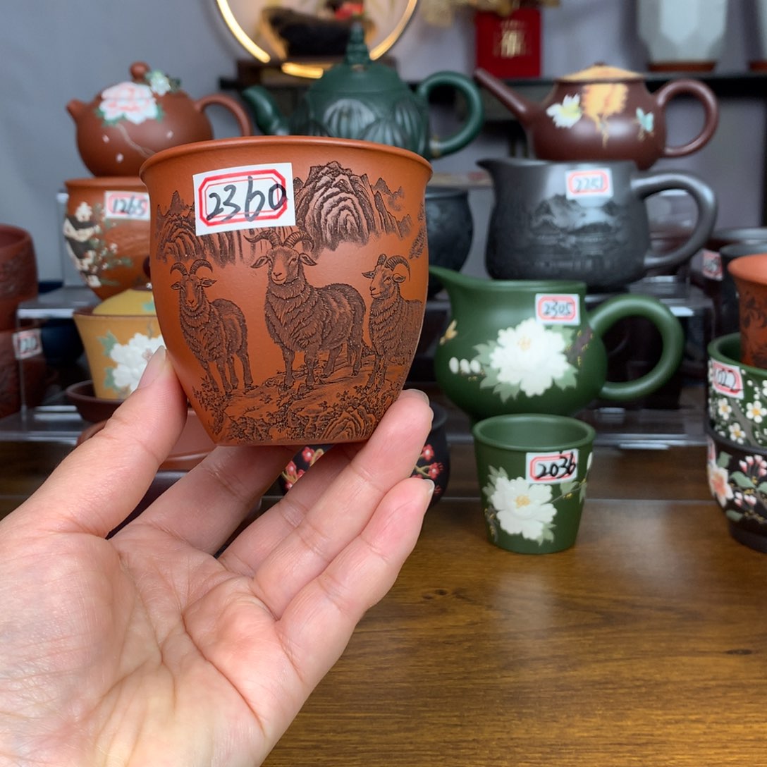 紫砂茶杯宜兴紫砂茶具