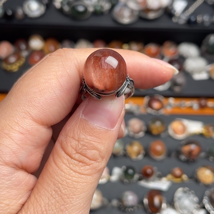 水晶戒指银S925镶嵌11111111