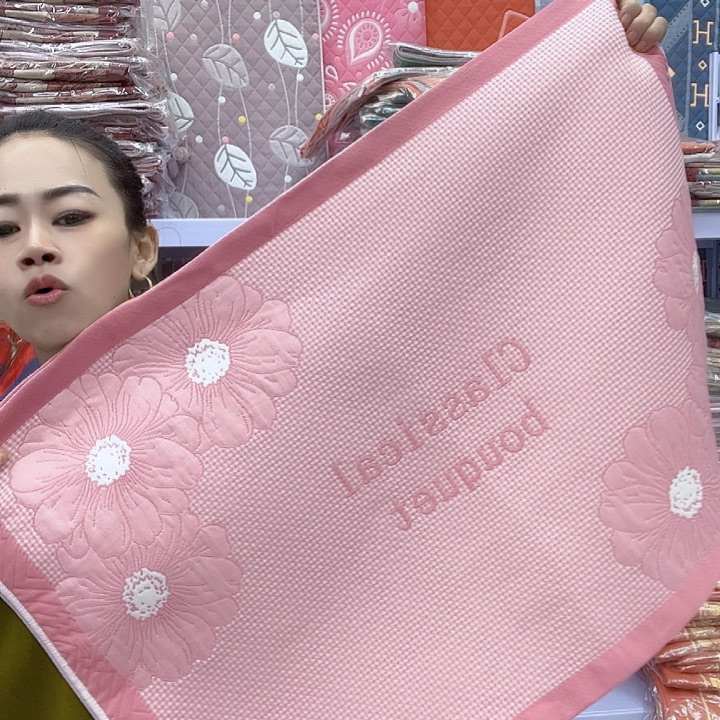 棉粉色牡丹花纯棉