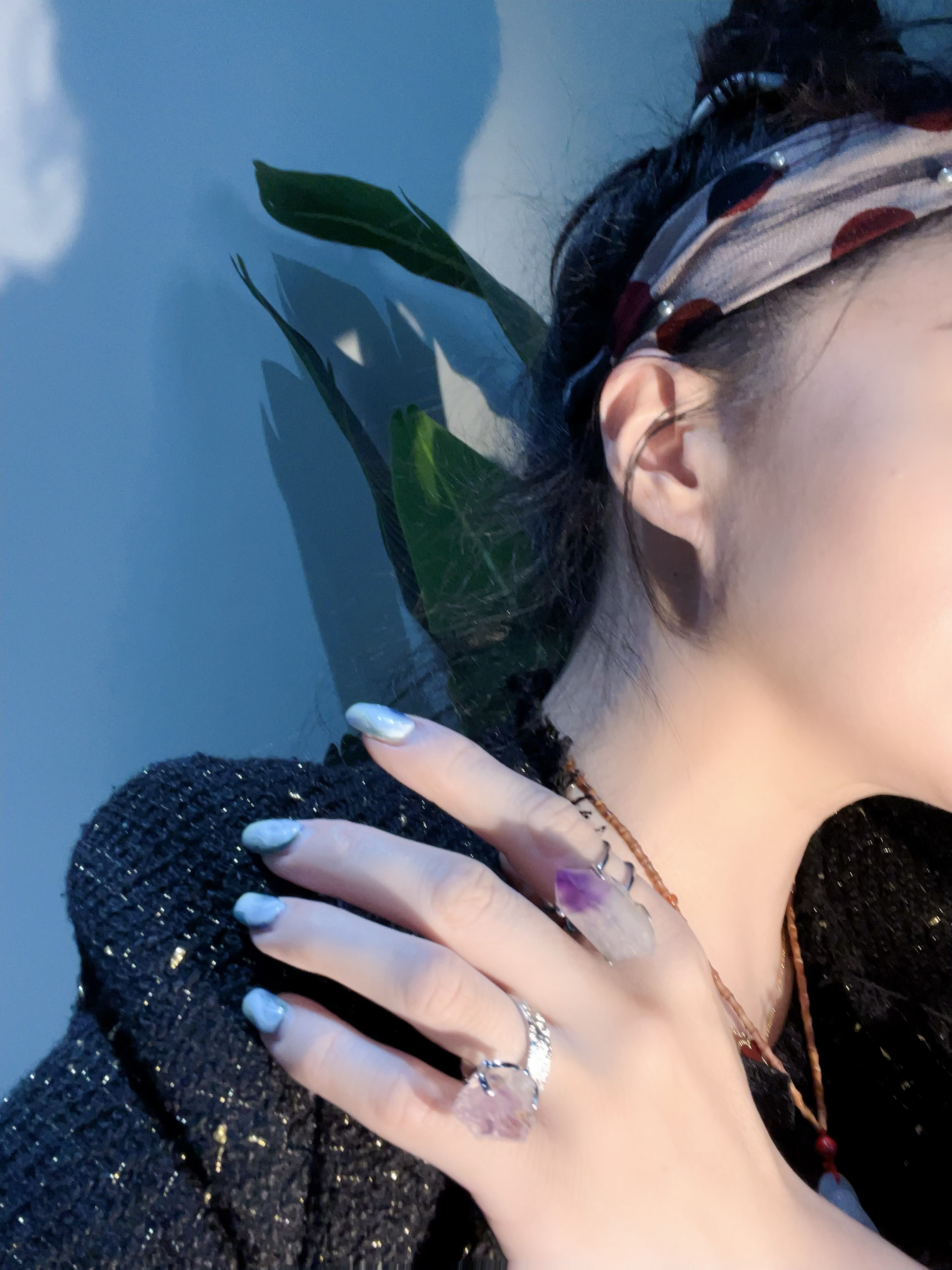 小众设计原矿手作一枚可调节不退不换手工气质饰品戒指设计师水晶