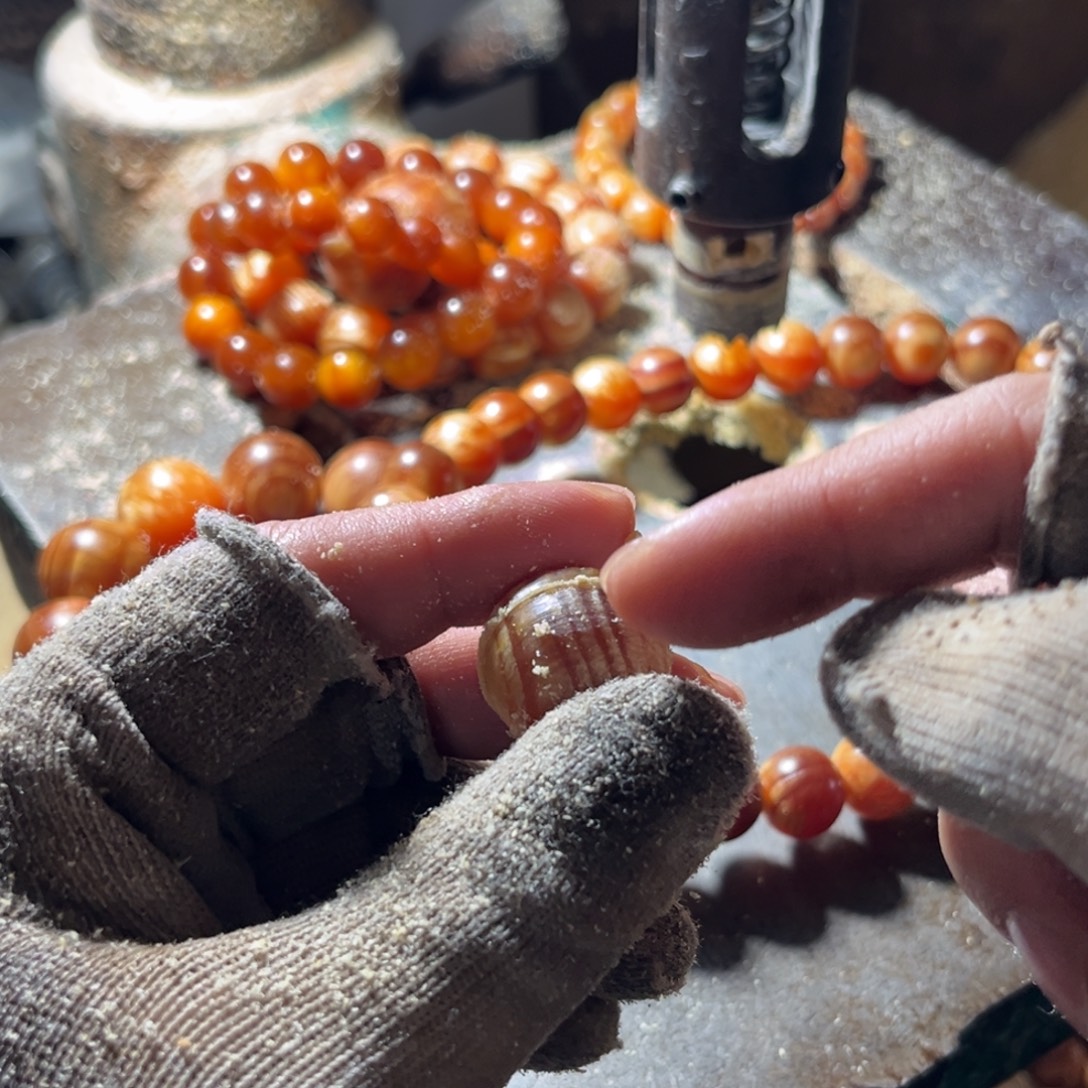 参***透手串/手链松木（琥珀木）一颗备珠补差价