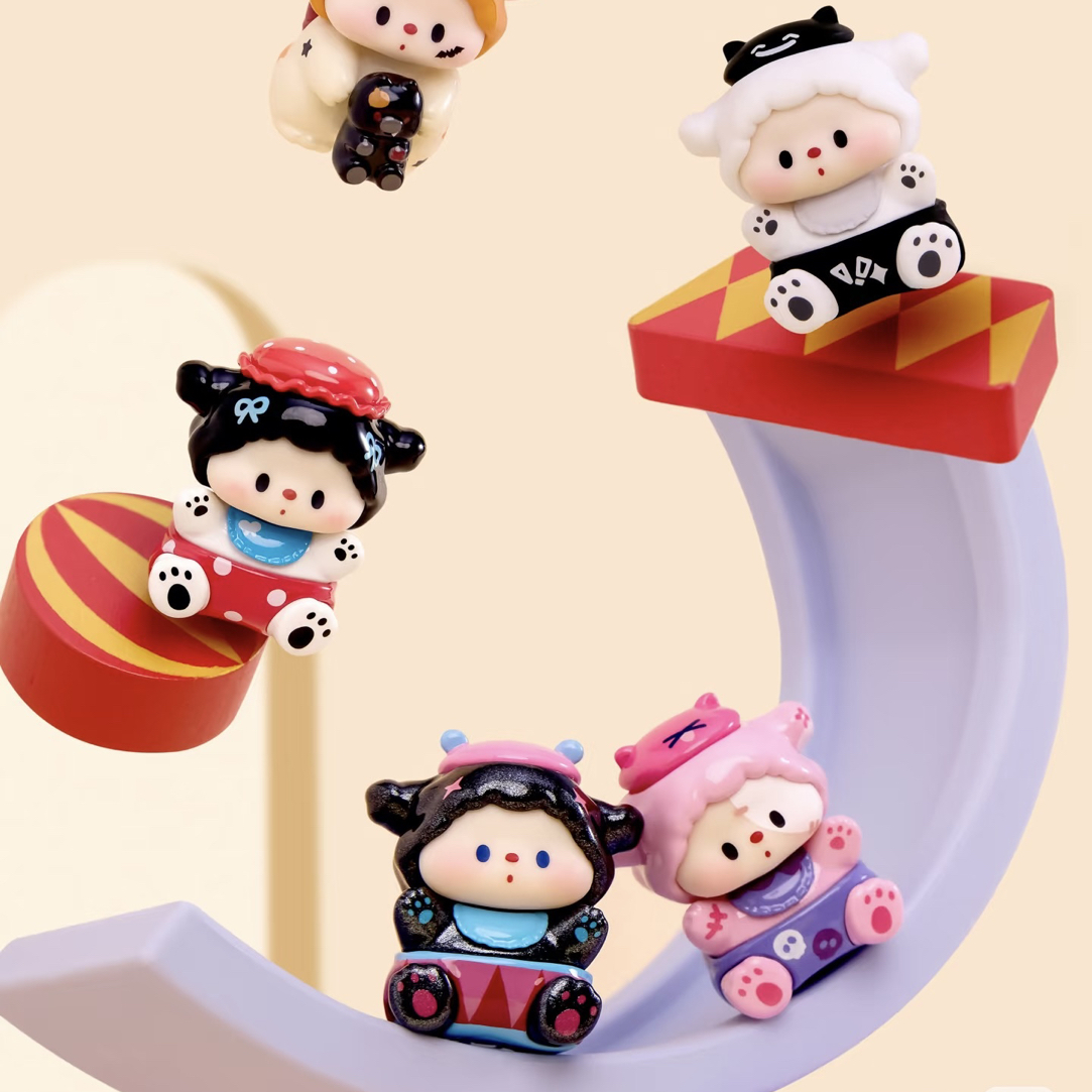 【Do米乐拆盒】噜噜狗的宝宝游园会系列萌粒盲袋创意可爱潮玩