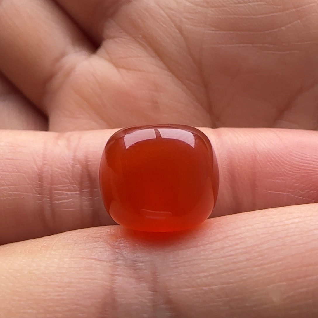 南红玛瑙老型12.7x11.2未镶嵌