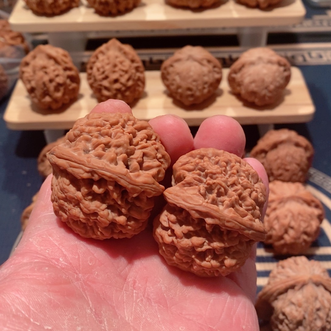 文玩核桃吊坠满天星42